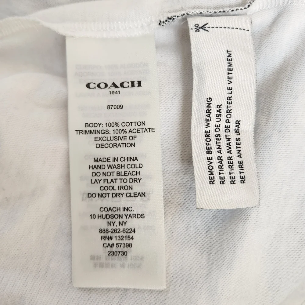 Designer Coach Elvis Presley Top - Picture 12 of 14